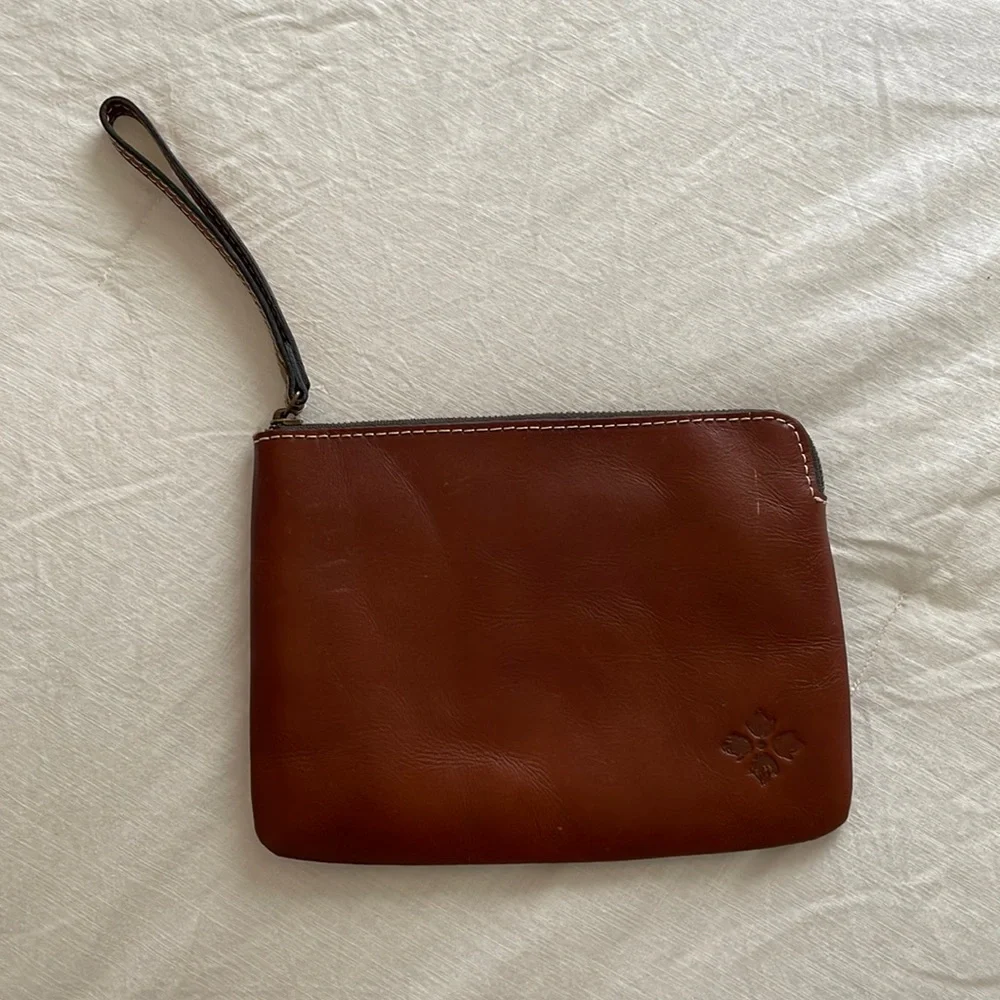 Patricia Nash Leather Wristlet